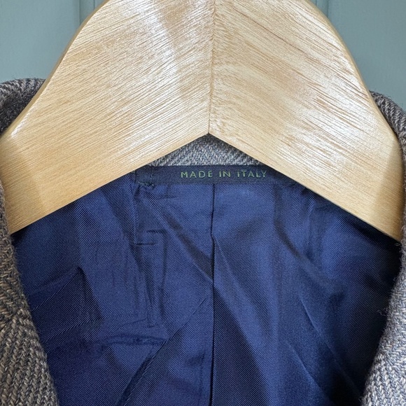 Sid Mashburn Kincaid No. 2 Sz 38R Linen/Wool Brown/Gray Sport Coat Made in Italy - Picture 2 of 7